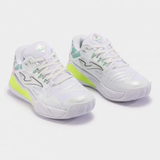 Hover Zapatillas Joma Spin Lady 2402 Blanco Verde 2024